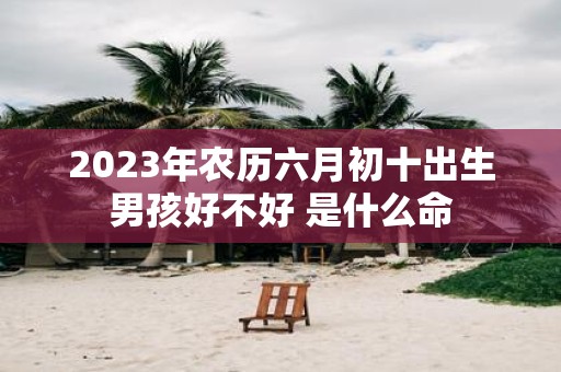 2025年农历六月初十出生男孩好不好 是什么命