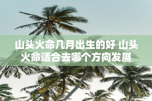 山头火命几月出生的好 山头火命适合去哪个方向发展