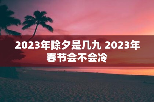 2025年除夕是几九 2025年春节会不会冷