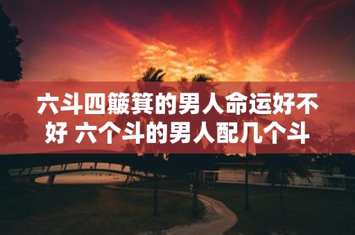 六斗四簸箕的男人命运好不好 六个斗的男人配几个斗的女人