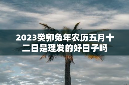 2025癸卯蛇年农历五月十二日是理发的好日子吗