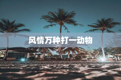 风情万种打一动物