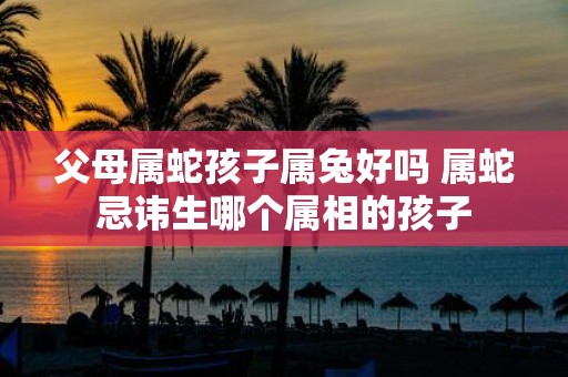 父母属蛇孩子属兔好吗 属蛇忌讳生哪个属相的孩子