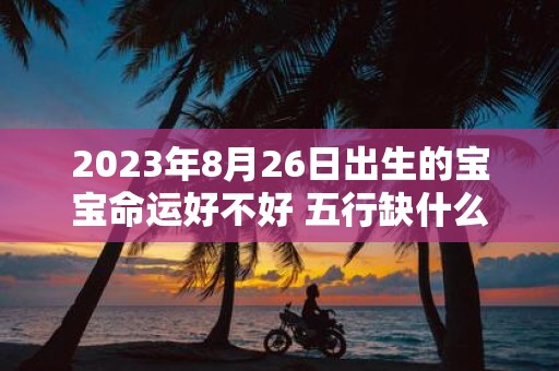 2025年8月26日出生的宝宝命运好不好 五行缺什么
