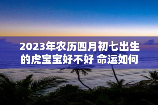 2025年农历四月初七出生的虎宝宝好不好 命运如何