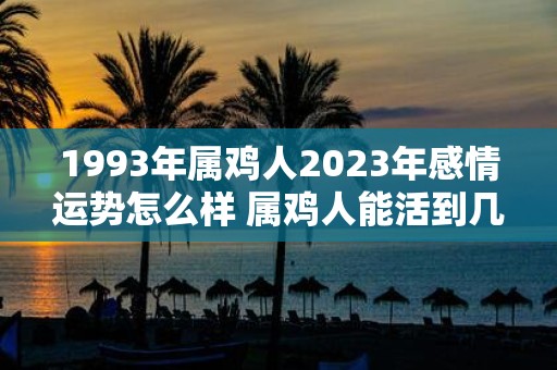 1993年属鸡人2025年感情运势怎么样 属鸡人能活到几岁