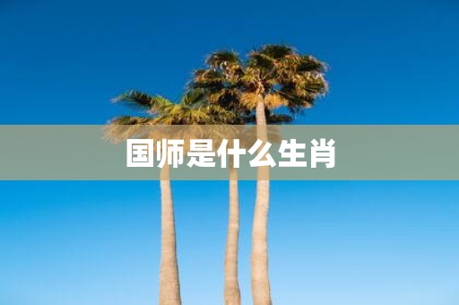 国师是什么生肖