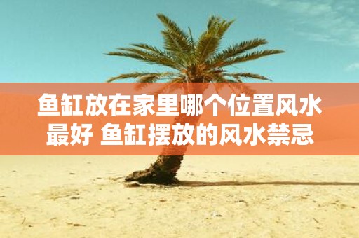 鱼缸放在家里哪个位置风水最好 鱼缸摆放的风水禁忌