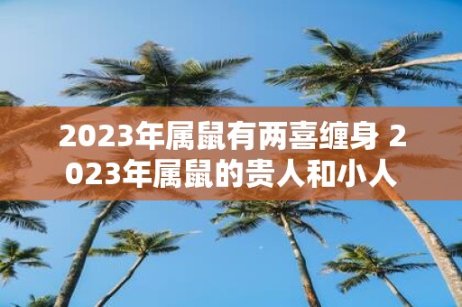 2025年属鼠有两喜缠身 2025年属鼠的贵人和小人