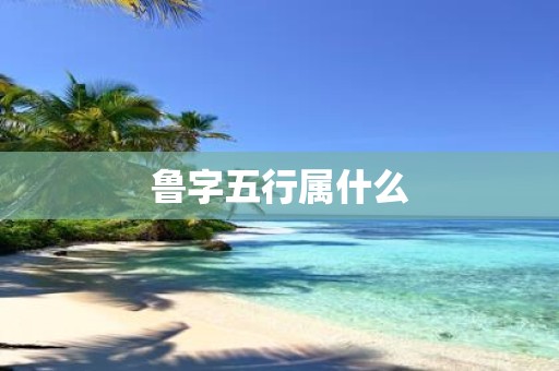 鲁字五行属什么