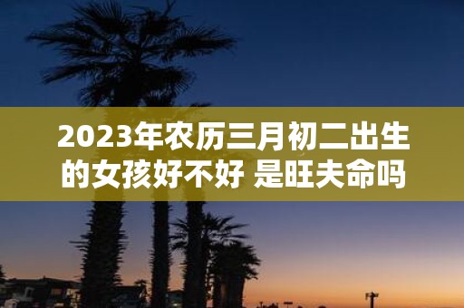 2025年农历三月初二出生的女孩好不好 是旺夫命吗