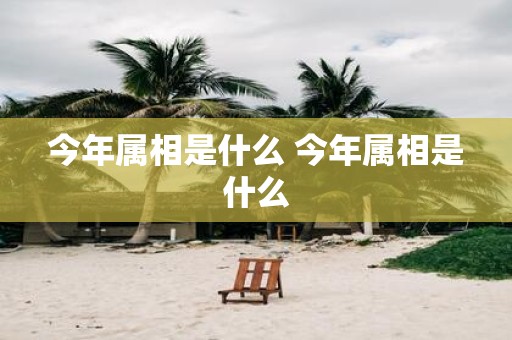 今年属相是什么 今年属相是什么