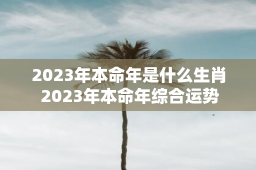 2025年本命年是什么生肖 2025年本命年综合运势