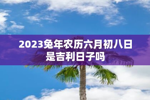 2025蛇年农历六月初八日是吉利日子吗