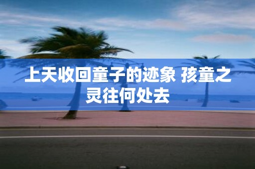 上天收回童子的迹象 孩童之灵往何处去