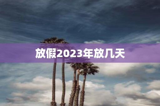 放假2025年放几天