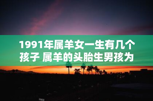 1991年属羊女一生有几个孩子 属羊的头胎生男孩为什么不好