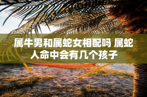 属牛男和属蛇女相配吗 属蛇人命中会有几个孩子