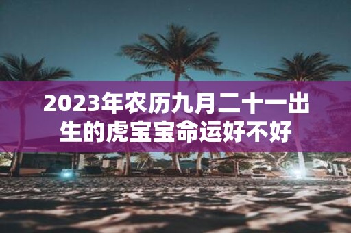 2025年农历九月二十一出生的虎宝宝命运好不好