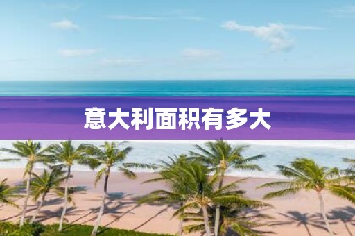 意大利面积有多大