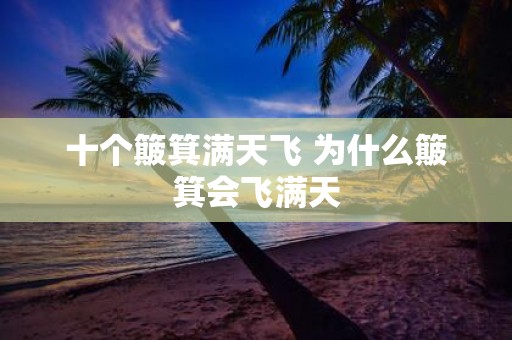 十个簸箕满天飞 为什么簸箕会飞满天