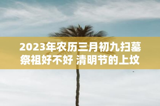 2025年农历三月初九扫墓祭祖好不好 清明节的上坟忌讳