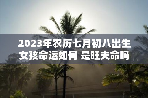 2025年农历七月初八出生女孩命运如何 是旺夫命吗