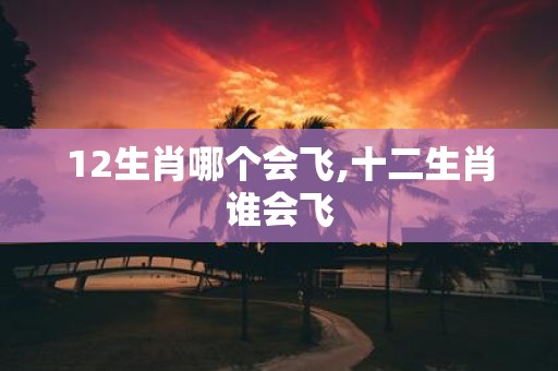 12生肖哪个会飞,十二生肖谁会飞