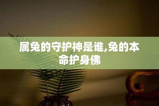 属兔的守护神是谁,兔的本命护身佛