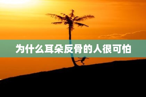 为什么耳朵反骨的人很可怕