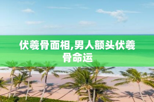 伏羲骨面相,男人额头伏羲骨命运