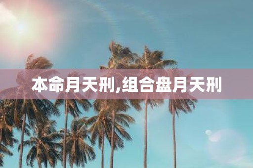 本命月天刑,组合盘月天刑