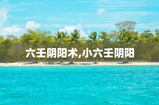 六壬阴阳术,小六壬阴阳