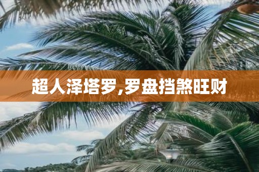 超人泽塔罗,罗盘挡煞旺财
