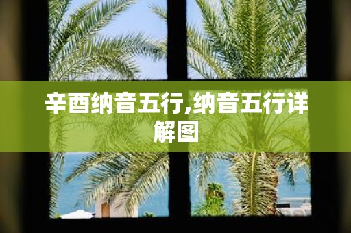 辛酉纳音五行,纳音五行详解图