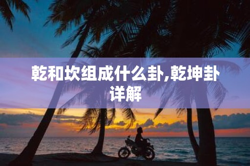 乾和坎组成什么卦,乾坤卦详解