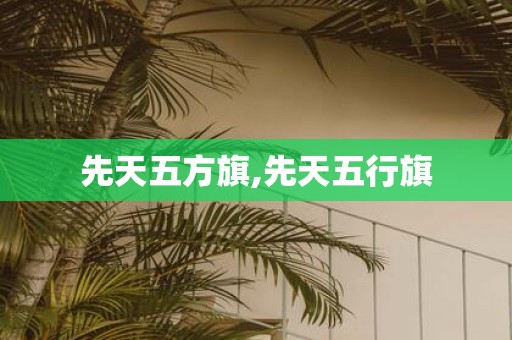 先天五方旗,先天五行旗