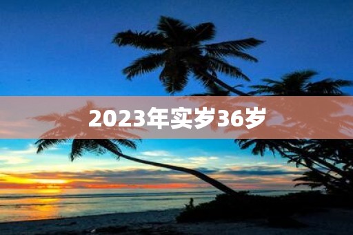 2025年实岁36岁