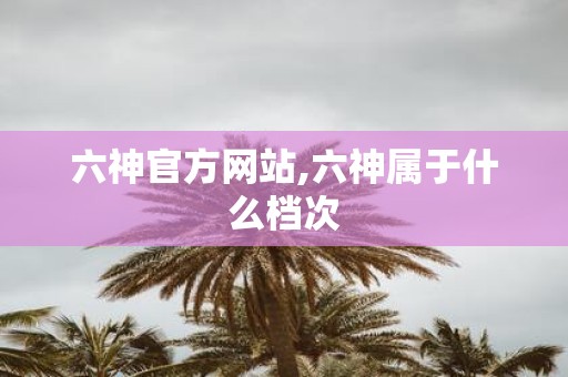 六神官方网站,六神属于什么档次