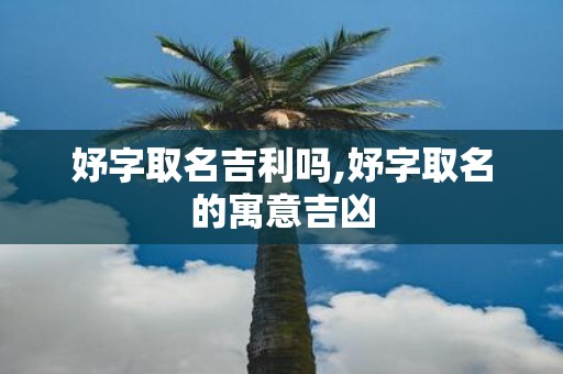 妤字取名吉利吗,妤字取名的寓意吉凶