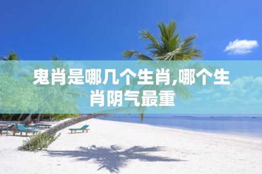 鬼肖是哪几个生肖,哪个生肖阴气最重