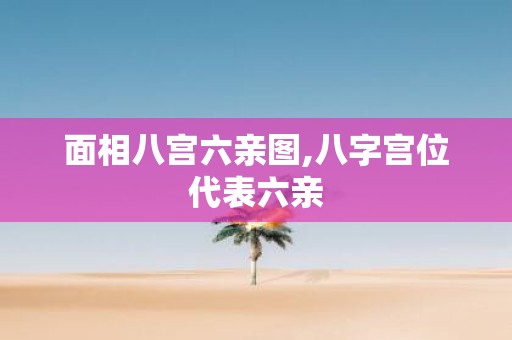 面相八宫六亲图,八字宫位代表六亲