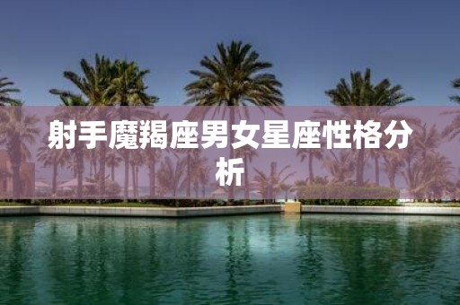 射手魔羯座男女星座性格分析