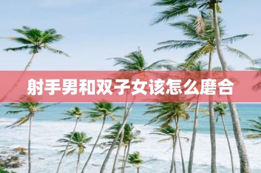 射手男和双子女该怎么磨合
