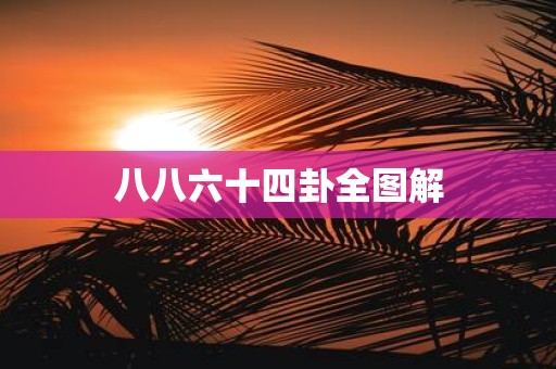 八八六十四卦全图解