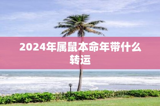 2025年属鼠本命年带什么转运
