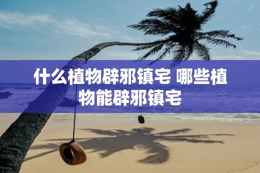 什么植物辟邪镇宅 哪些植物能辟邪镇宅