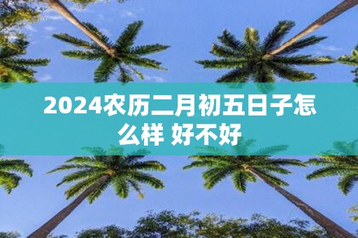 2025农历二月初五日子怎么样 好不好