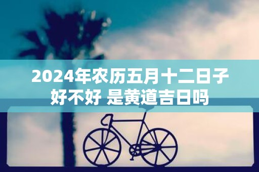 2025年农历五月十二日子好不好 是黄道吉日吗