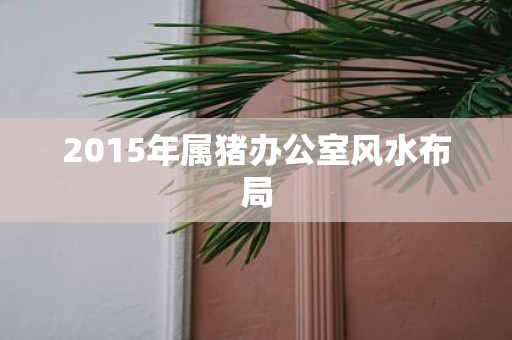 2015年属猪办公室风水布局